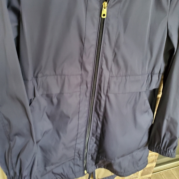 NWT Cole Haan Navy Raincoat S - Picture 7 of 10